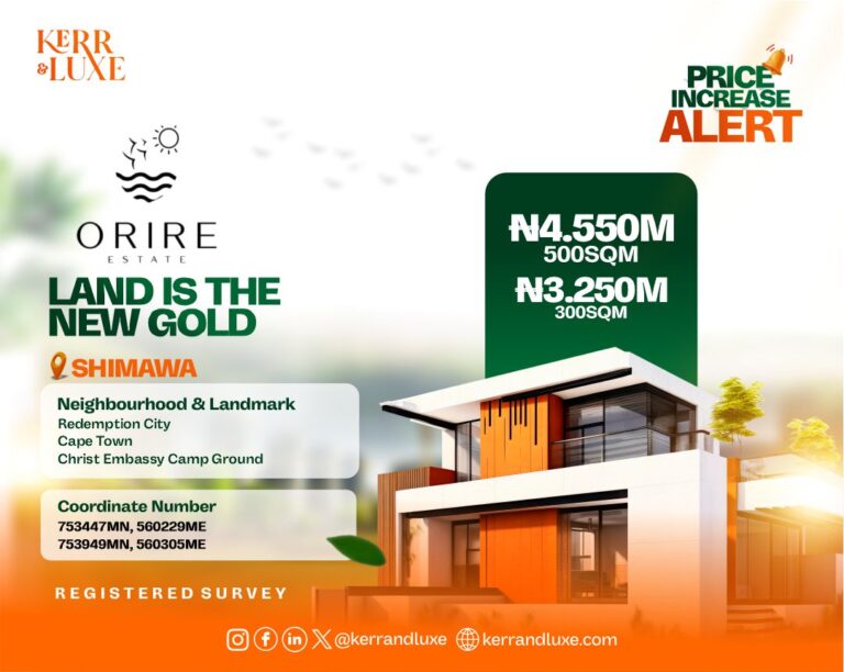 Kerr & Luxe | Orire Estate 